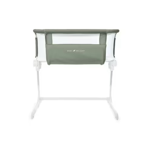 Baby Delight Beside Me Dreamer Bassinet & Bedside Sleeper - Organic Sage: Adjustable Height, Folds for Easy Transport and Storage