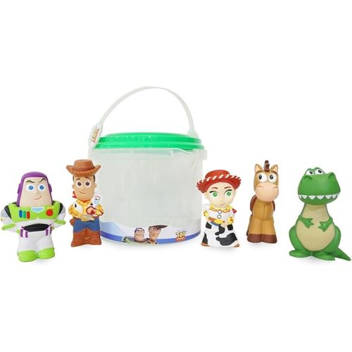 Disney Store Unisex-Children Bath Set (Toy Story) - Kids Bath Accessories with Beloved Disney Characters - Colorful and Fun Bath Time Essentials for Kids - Suitable for All Ages