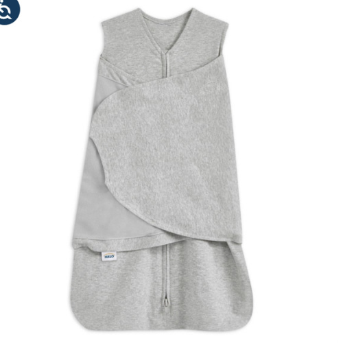 Heather Gray Cotton Swaddle - Newborn | HALO