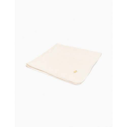 Elu Baby Blanket in Antique White