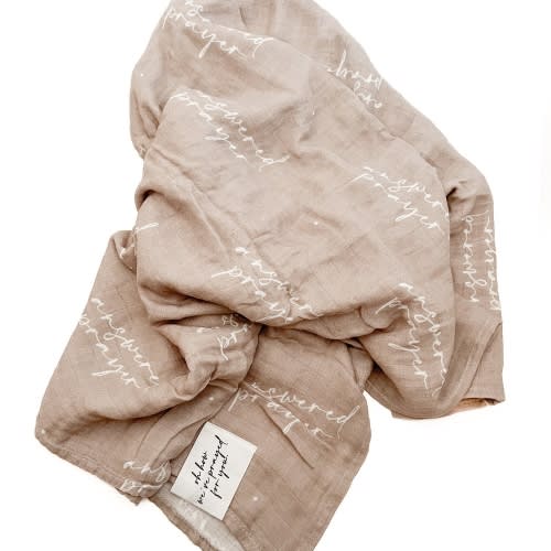 Answered Prayer Swaddle Blanket – AmorClothingCo.