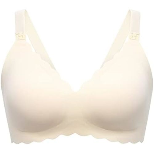 Momcozy Nursing Bras for Breastfeeding, Jelly Strip Support Maternity Bra