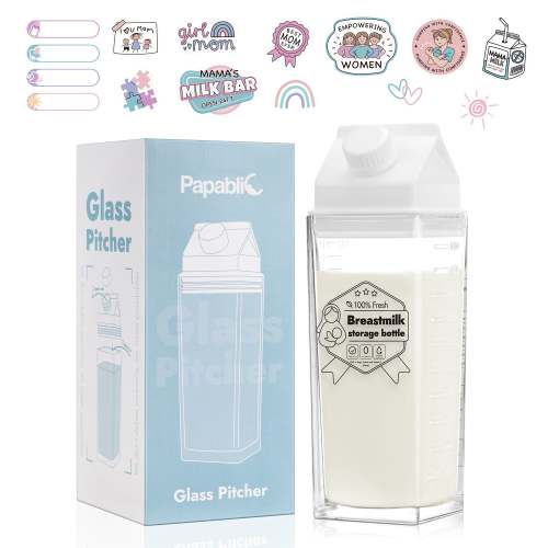 Glass Breastmilk Storage Bottle