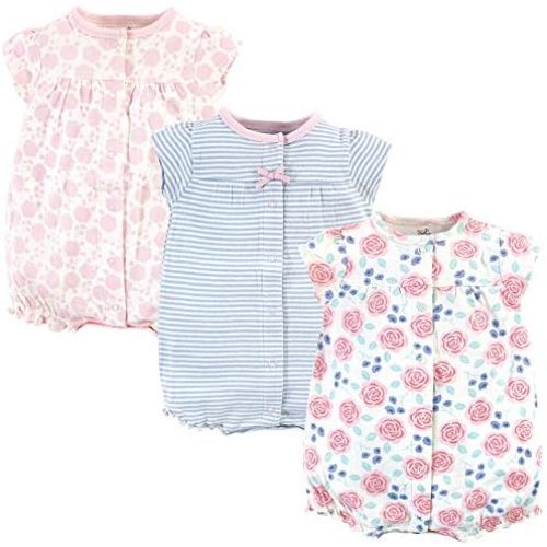 Touched by Nature baby-boys Organic Cotton Rompers