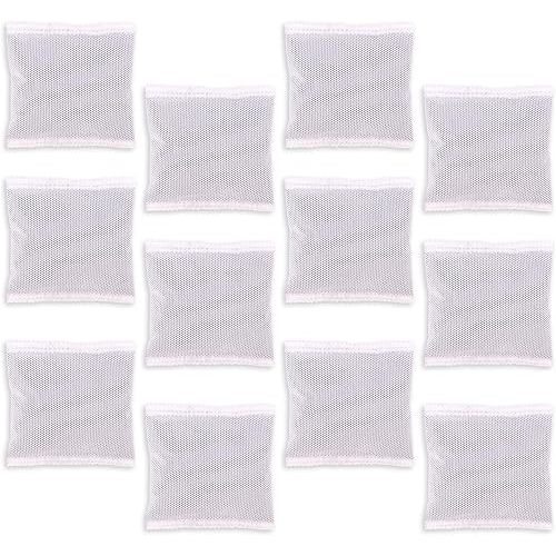 12pcs Carbon Filter Refills, Diaper Pail Carbon Filter Refills Activated Charcoal Smell Absorbing Deodorizer for Playtex Diaper Genie (30g)