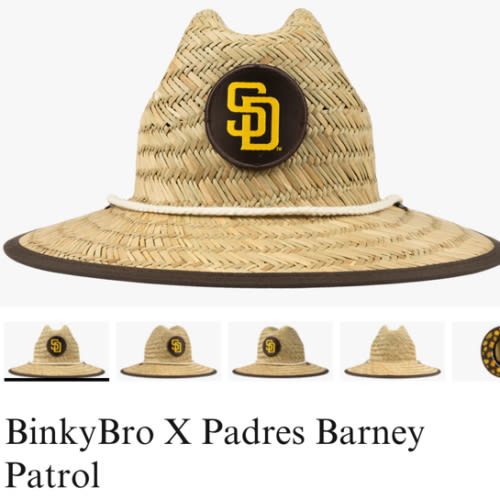 BinkyBro x Padres Barney Patrol