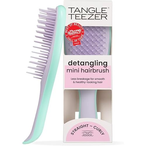 Tangle Teezer Ultimate Detangler Mini Hair Brush, Wisteria Leaf