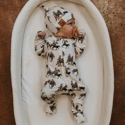 Stop the Clock Folding Feet Jammies – Cowkid Clothing Company