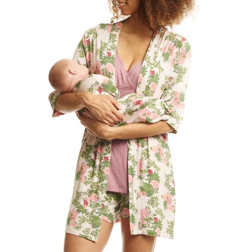 Adalia 5-Piece Maternity/Nursing Pajama Set