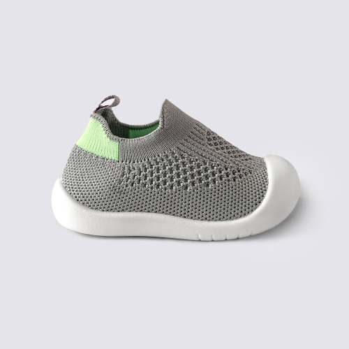Baby Waves ComfortPlus+ Mesh Sneakers | Non-Slip First Walkers for Wide Feet | Breathable Slip-On Infant Shoes