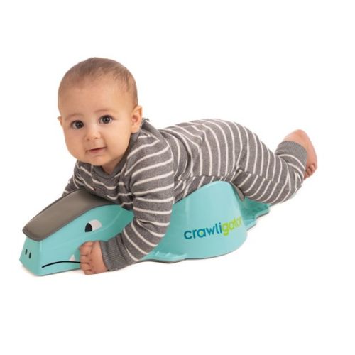 Crawligator - Mint - Green Tummy Time Mobility Toy for Infants 4-12 Months