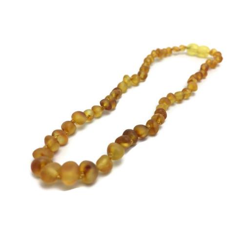 Baltic Amber Teething Necklace Raw Honey Newborn Baby 10.5 to 11 inch