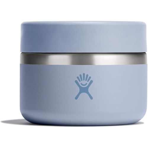 Hydro Flask Food Jar – Insulated Stainless Steel, Snack Travel Container for Hot Food, Lunch, & Soup 12 Oz Surf Blue