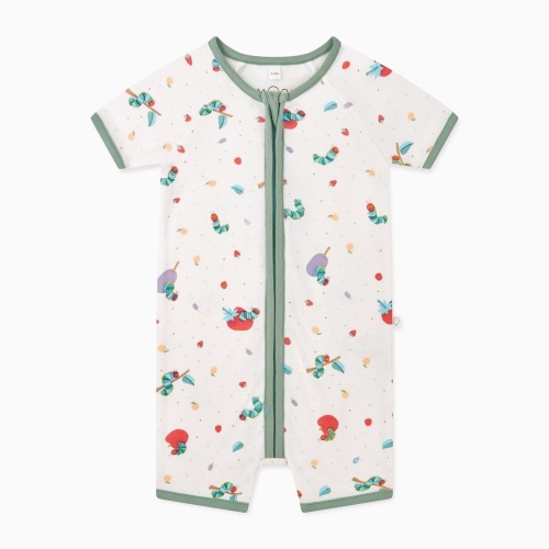 The Very Hungry Caterpillar Zip Summer Pajamas hungry caterpillar / 0 - 3 M