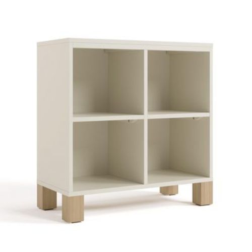 Storkcraft California Cube Organizer Bookcase Frosted Oat/Driftwood