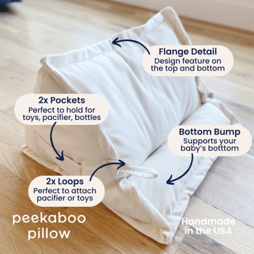 Baby Tummy Time – Peekaboo Pillow