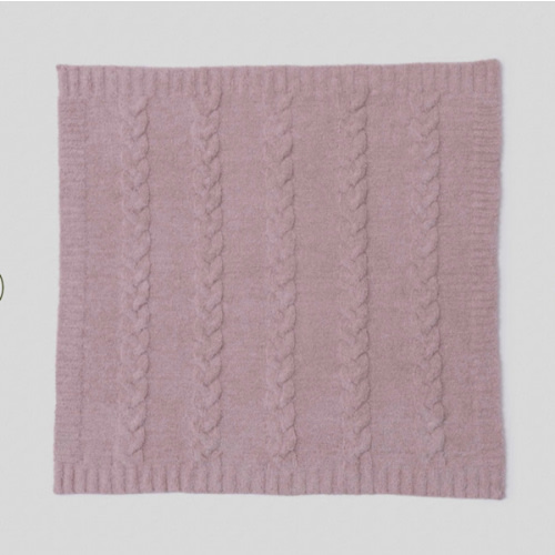 CozyChic® Braided Cable Receiving Blanket | Barefoot Dreams®