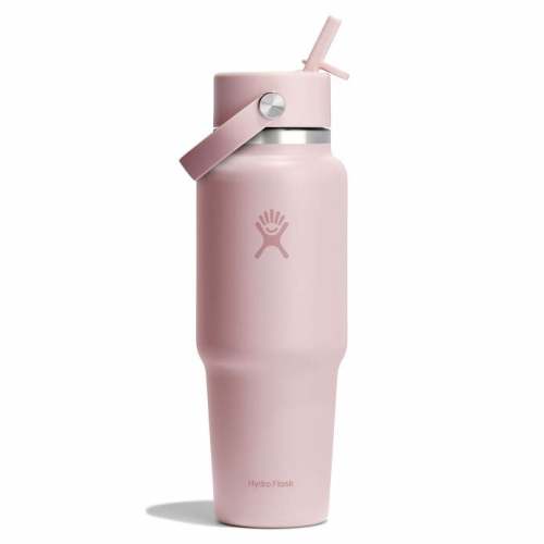 32 oz Wide Mouth Travel Bottle with Flex Straw Cap