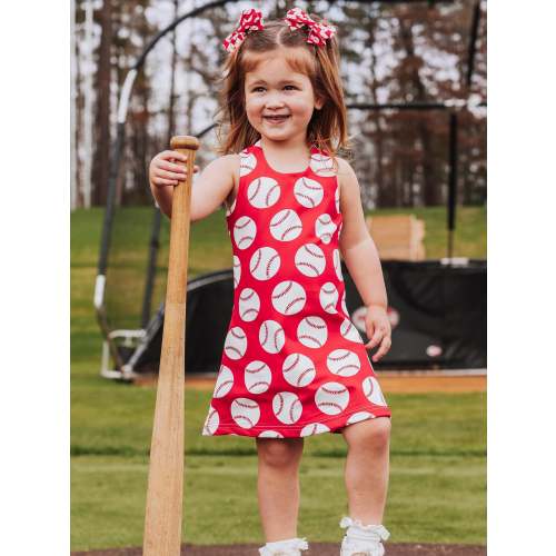 Racerback Tank Dress - Home Run