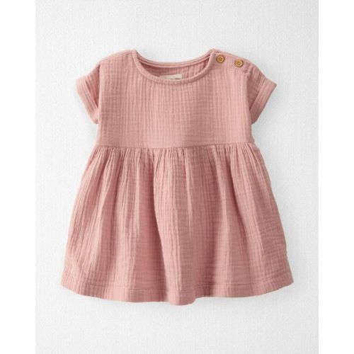 Baby Organic Cotton Gauze Dress - Little Planet | Carter's