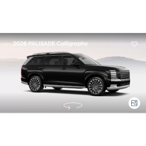 Hyundai Palisade Calligraphy | Black Exterior | Brown Interior