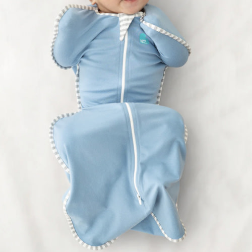 Swaddle Up™ 1.0 TOG Cotton Dusty Blue