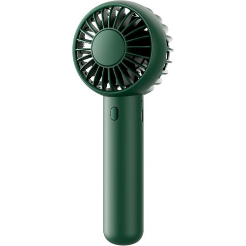 Gaiatop Mini Portable Fan, Navy Green, Cute Design, Rechargeable Battery, Handheld and Desktop, Small and Light