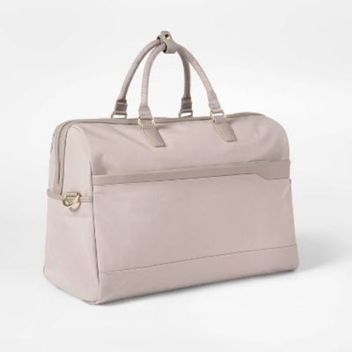 Signature Weekender Bag Taupe - Open Story™: Structured Carry-On Luggage