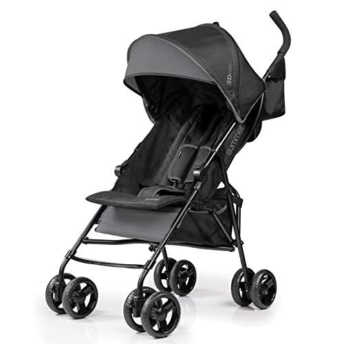 Ingenuity Baby 3D Mini Lightweight Travel Stroller (Gray)