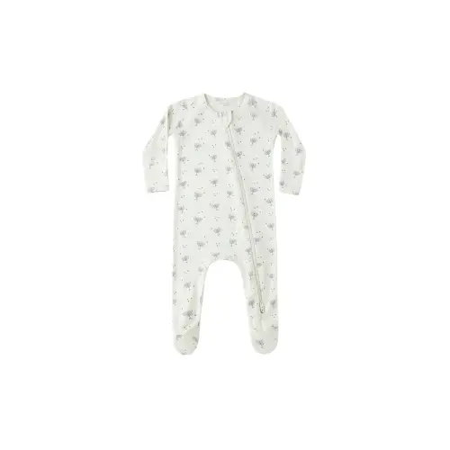 Bamboo Zip Footie Hanukkah- 0-3 months