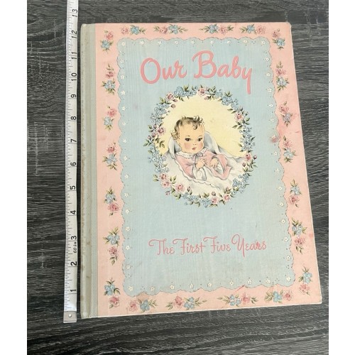 1943 Vintage Baby's first 5 years Memory Book Keepsake. Unused