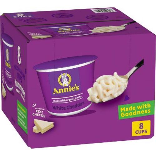 Annie's White Cheddar Microwavable Mac & Cheese Cup