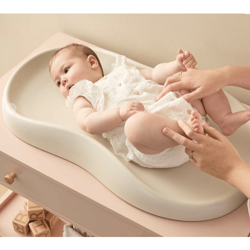 Mocka Baby Wipe Clean Change Pad - Beige | Mocka