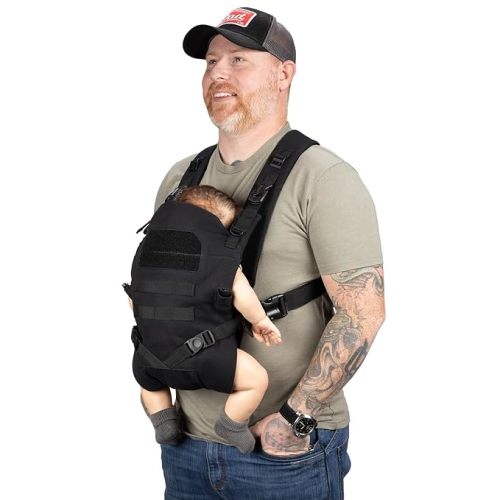 Tactical Baby Gear Tactical Baby Carrier for Dads - Black