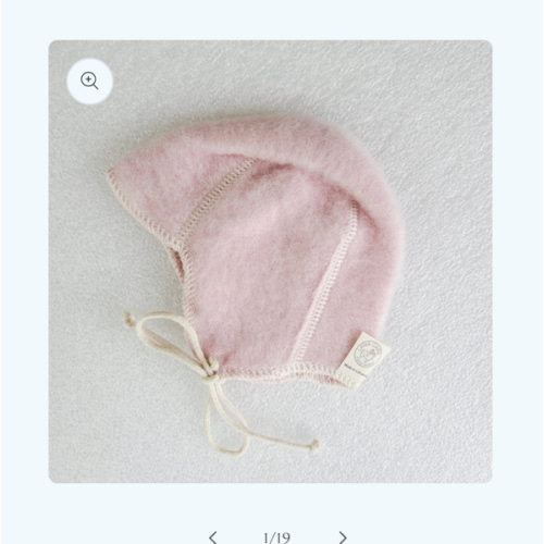 LANACare Baby Cap in Organic Merino Wool – Danish Woolen Delight 3 months