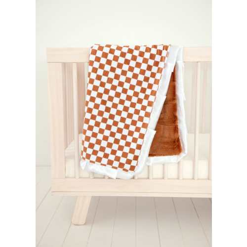 Checkered Plush Blanket