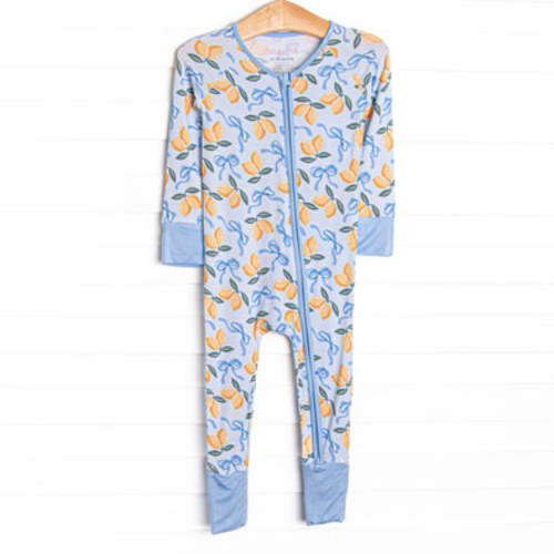 Lemon Grove Bamboo Zippy Pajama, Blue – Stitchy Fish