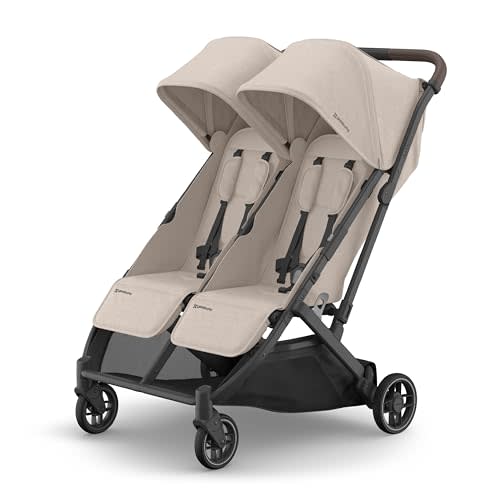 UPPAbaby Minu Duo Side-by-Side Double Stroller - Light & Compact - Ada