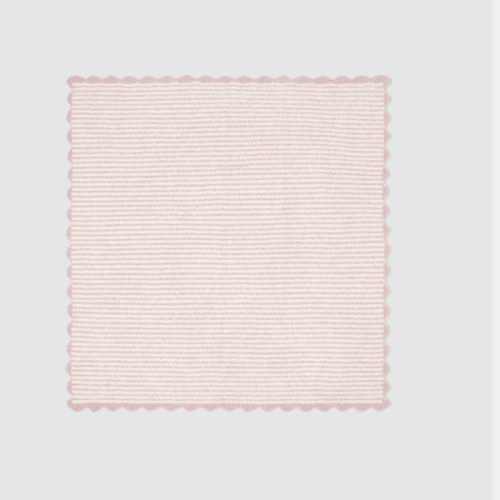 CozyChic® Stripe Scallop Receiving Blanket | Barefoot Dreams®