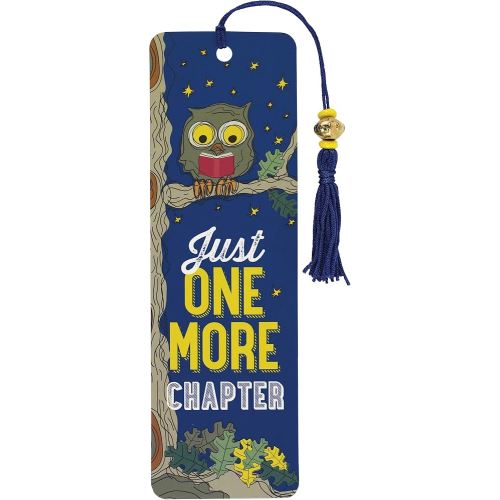 Just One More Chapter Beaded Bookmark