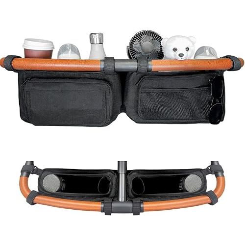 SASHA'S Stroller Organizer for Zoe Twin Double Stroller (Empty Bag)