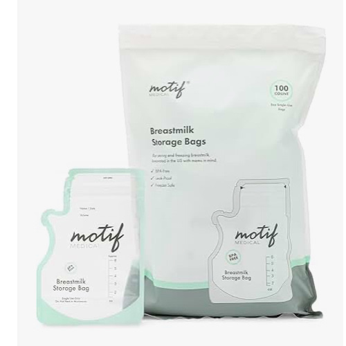 Amazon.com : motif milk storage bags 100 count