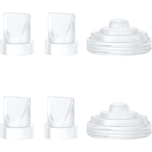 6PCS Duckbill Valves & 4PCS Diaphragm Compatible with Momcozy M5