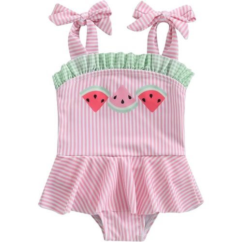 Toddler Baby Girl Swimsuit Infant Bathing Suit Newborn One Piece Swimwear Cute Bikini Summer Beach Swim Suit