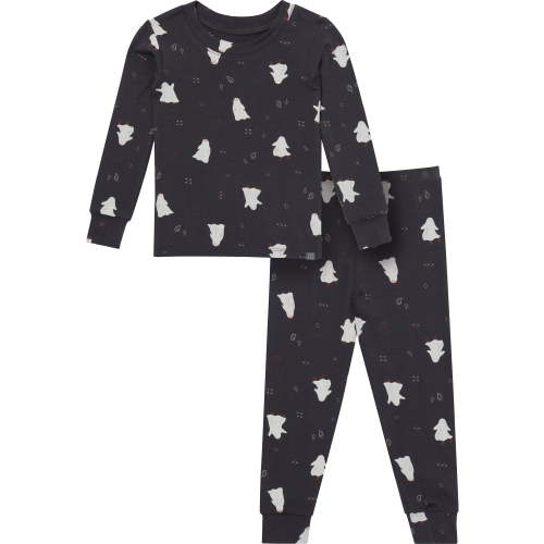 Modern Moments by Gerber Neutral Long Sleeve Halloween Pajama Set, 2-Piece, Sizes 12 Months - 5T