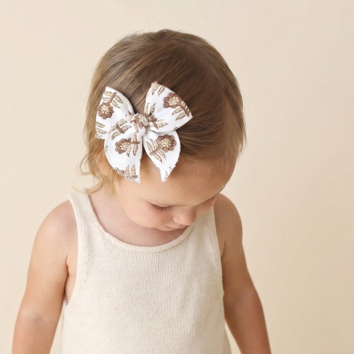 Mini Fleur Bow Clip or Band (Small Batch Release) // May – Shop Acre Goods