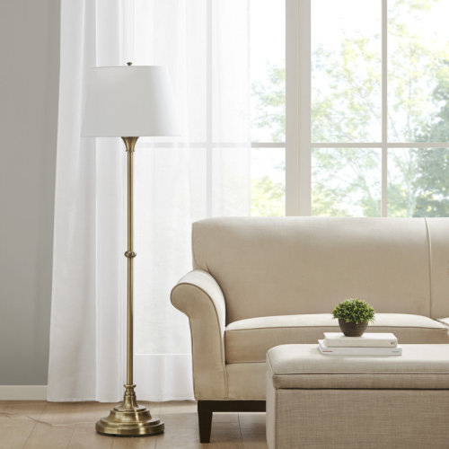 Hampton Hill Martha Stewart Athena 59'' Traditional Floor Lamp & Reviews | Wayfair