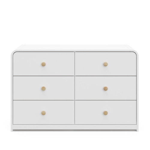 Storkcraft Santos 6 Drawer Dresser & Reviews | Birch Lane