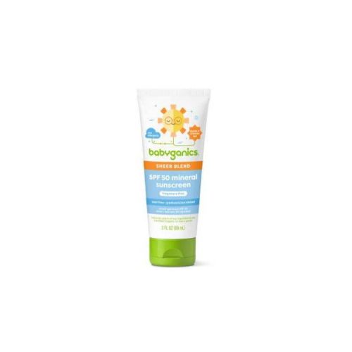 Babyganics Sheer Blend SPF 50 Mineral Sunscreen - 3 fl oz
