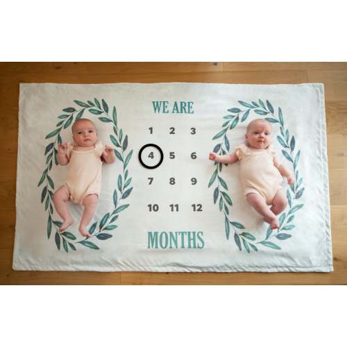 Twin Milestone Blanket